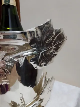 Porta Champagne Lapini placcato argento