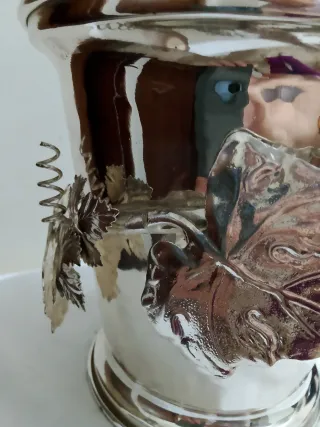 Porta Champagne Lapini placcato argento