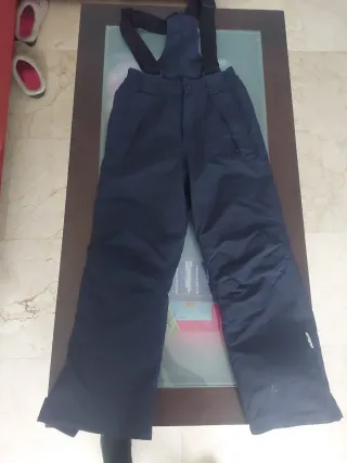 Pantalón de esquí con tirantes para niño/niña