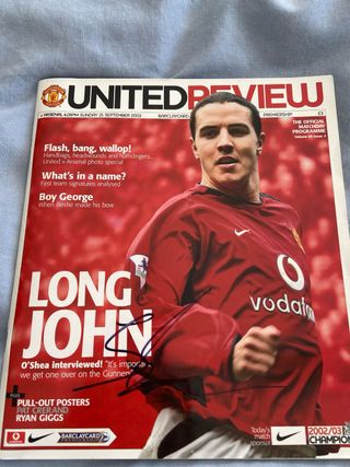 United Review 21 Sept 2003 O'Shea Firmado