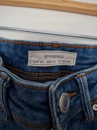 Pantalón vaquero skinny Springfield T34