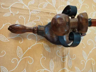 Portacandele in legno da appendere