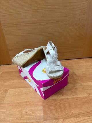 Alpargatas Vidorreta Blancas