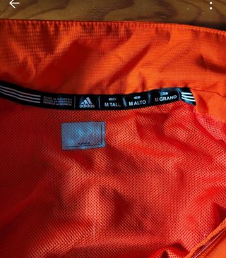 Chaqueta Adidas Hombre Naranja
