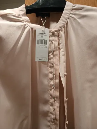 Blusa Zendra Talla 50 Rosa Fiesta