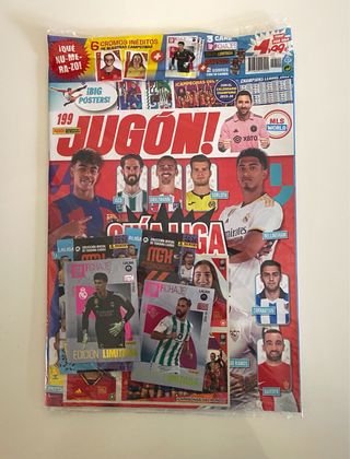 Revista Jugón N.199 Panini Megacracks 2023/2024