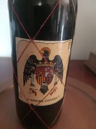 Botella Antigua de Franco