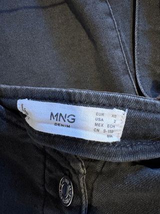 Peto vaquero Mango Talla XS