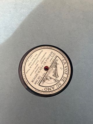 Disco Vinilo La Voz de su Amo - Sonata Patética.