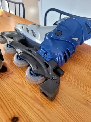 Patines en línea SMOKLES azules y grises