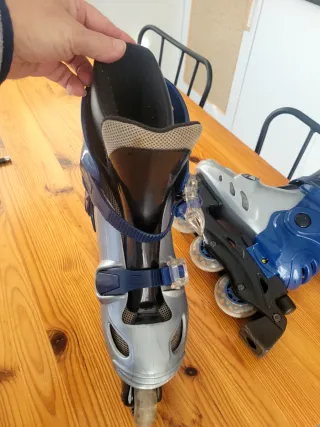 Patines en línea SMOKLES azules y grises