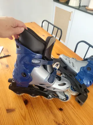 Patines en línea SMOKLES azules y grises