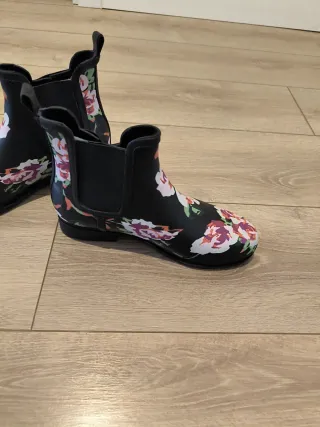 Botas de agua florales