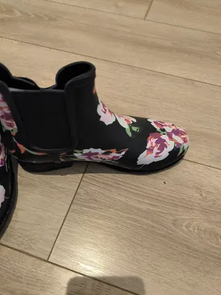 Botas de agua florales