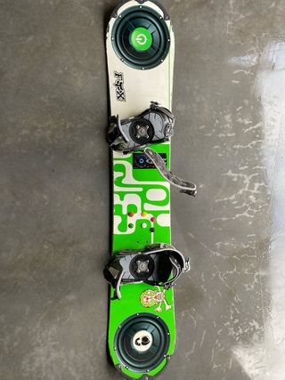 Tabla Snowboard con fijaciones Quechua 160cm