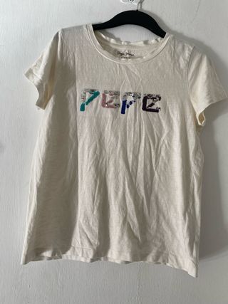 Camiseta Pepe Jeans con lentejuelas