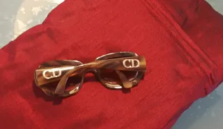 Gafas de sol Christian Dior vintage tortuga