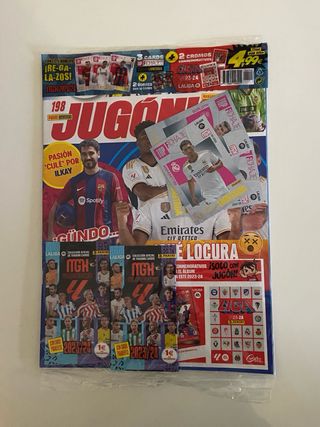 Revista Jugon N.198 Megacracks La Liga 2023/2024