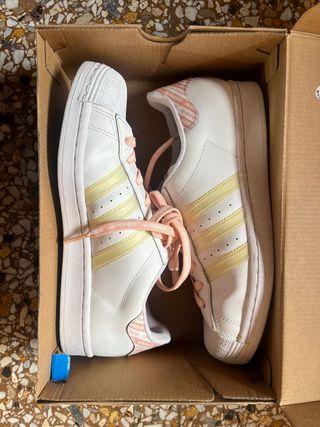 Adidas Superstar Bianche e Rosa