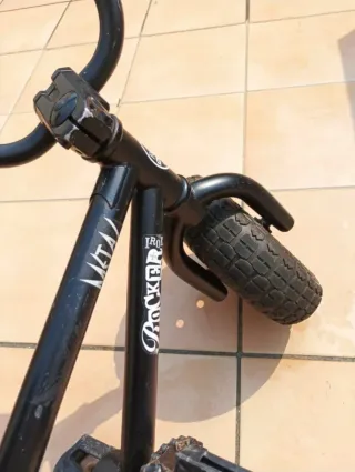 Mini BMX Rocker Metal Negra