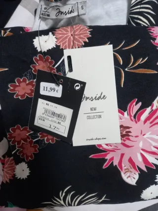 Vestido estampado floral Inside talla S