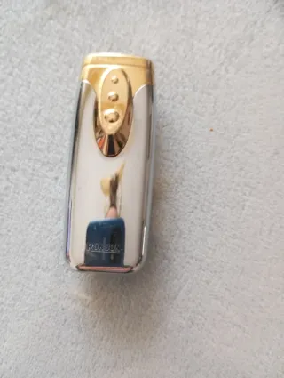 Mechero Ronson Oro y Plata