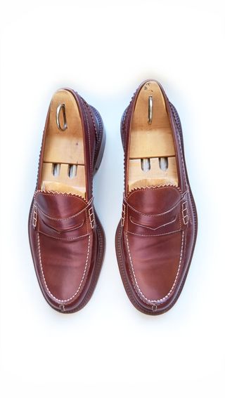 Mocassini Saxone Pelle Marrone 41.5