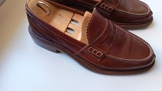 Mocassini Saxone Pelle Marrone 41.5