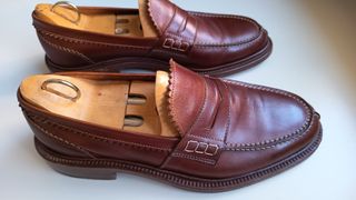 Mocassini Saxone Pelle Marrone 41.5