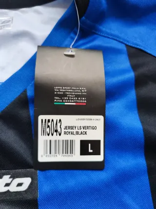 Maglia calcio Lotto manica lunga uomo taglia L