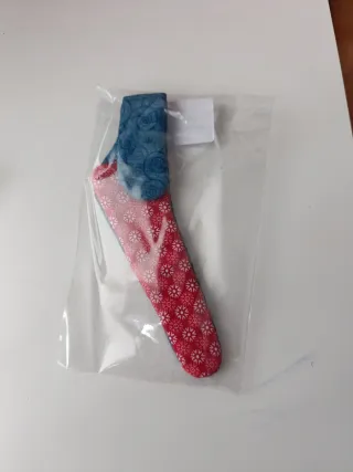 Funda para tijeras con estampado floral