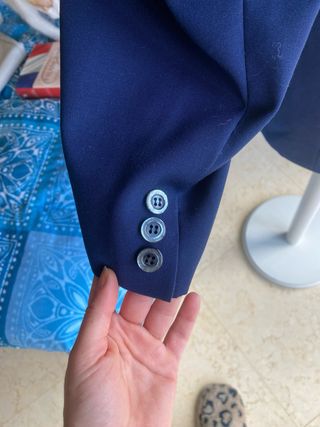 Blazer Loro Piana Blu Taglia L