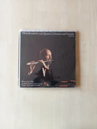 Vinilo Clásica Flauta: Quantz, Cimarosa, Stamitz
