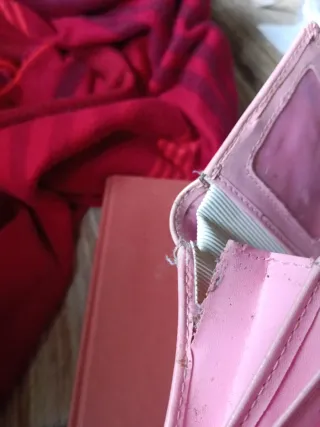 Monedero rosa Totoro