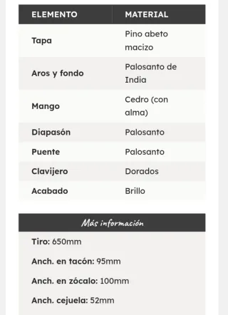 Guitarra Clásica Madera Maciza Nueva