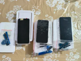 4 Pantallas de teléfono de repuesto iPhone,Samsung