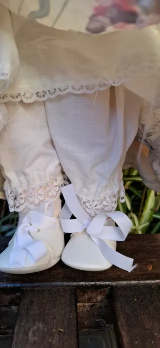 Muñeca de porcelana vintage Porcelana fracesa