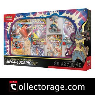Mega Lucario EX Colección con Figura Español