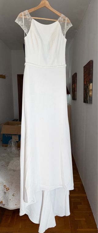Vestido de Novia Fara Fiesta 6414 -  T42 Nuevo