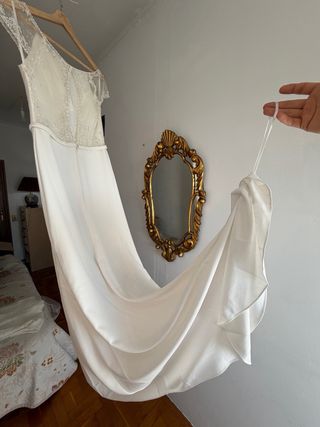 Vestido de Novia Fara Fiesta 6414 -  T42 Nuevo