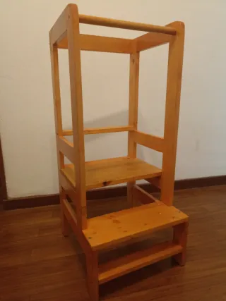 Trona de aprendizaje madera