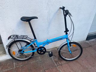 Bicicleta plegable 6v