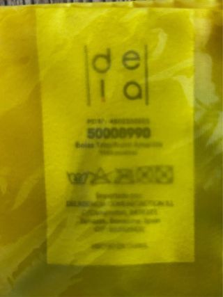 2 Bolsas de Cuerdas Haribo Amarillas