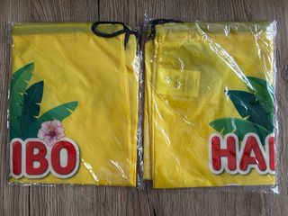 2 Bolsas de Cuerdas Haribo Amarillas