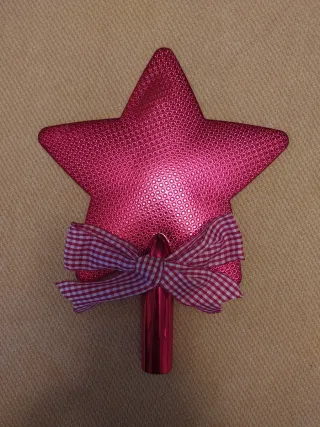 Adorno Estrella para árbol de Navidad