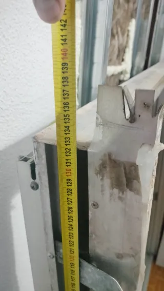 Ventana de aluminio corredera