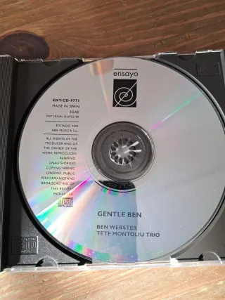 CD Ben Webster / Tete Montoliu Trio
