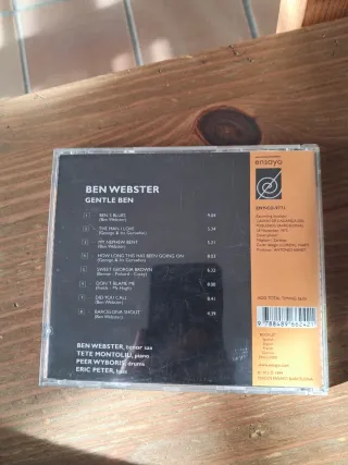 CD Ben Webster / Tete Montoliu Trio