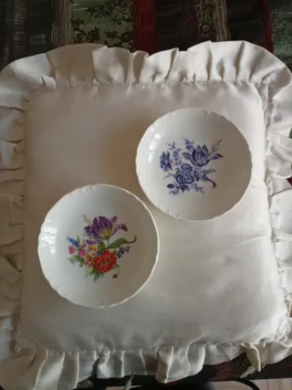 Set Piattini Coppe Porcellana Richard Ginori