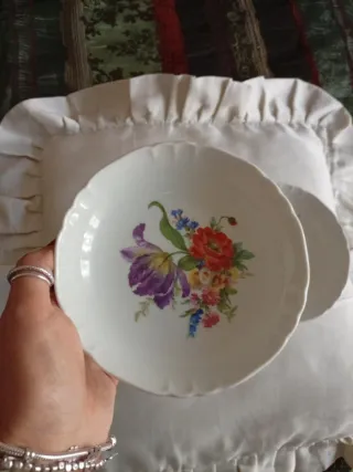 Set Piattini Coppe Porcellana Richard Ginori